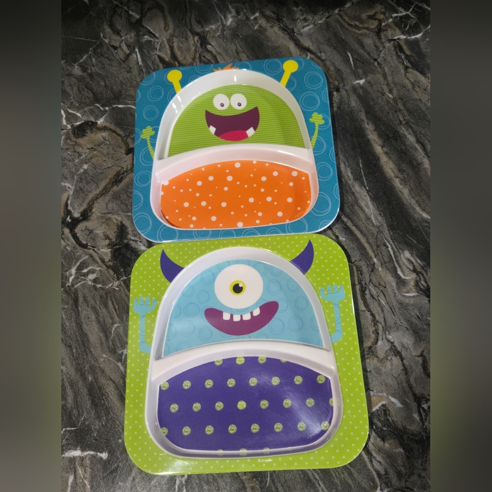 Citrus Grove Monster Plate Set